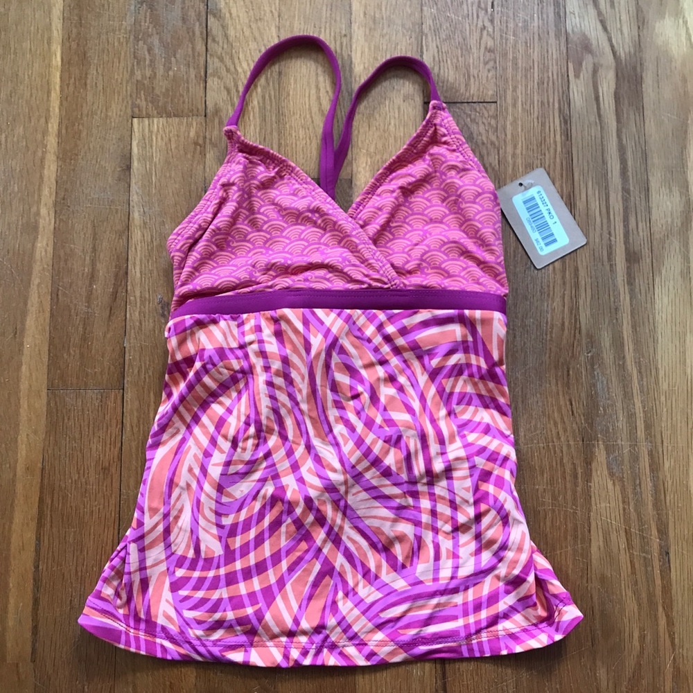NWT Title Nine Carve Designs Size S Tankini Top
